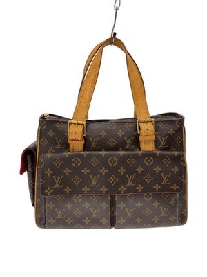 LOUIS VUITTON Handbag Multi Pricite Monogram Canvas PVC BRW Used