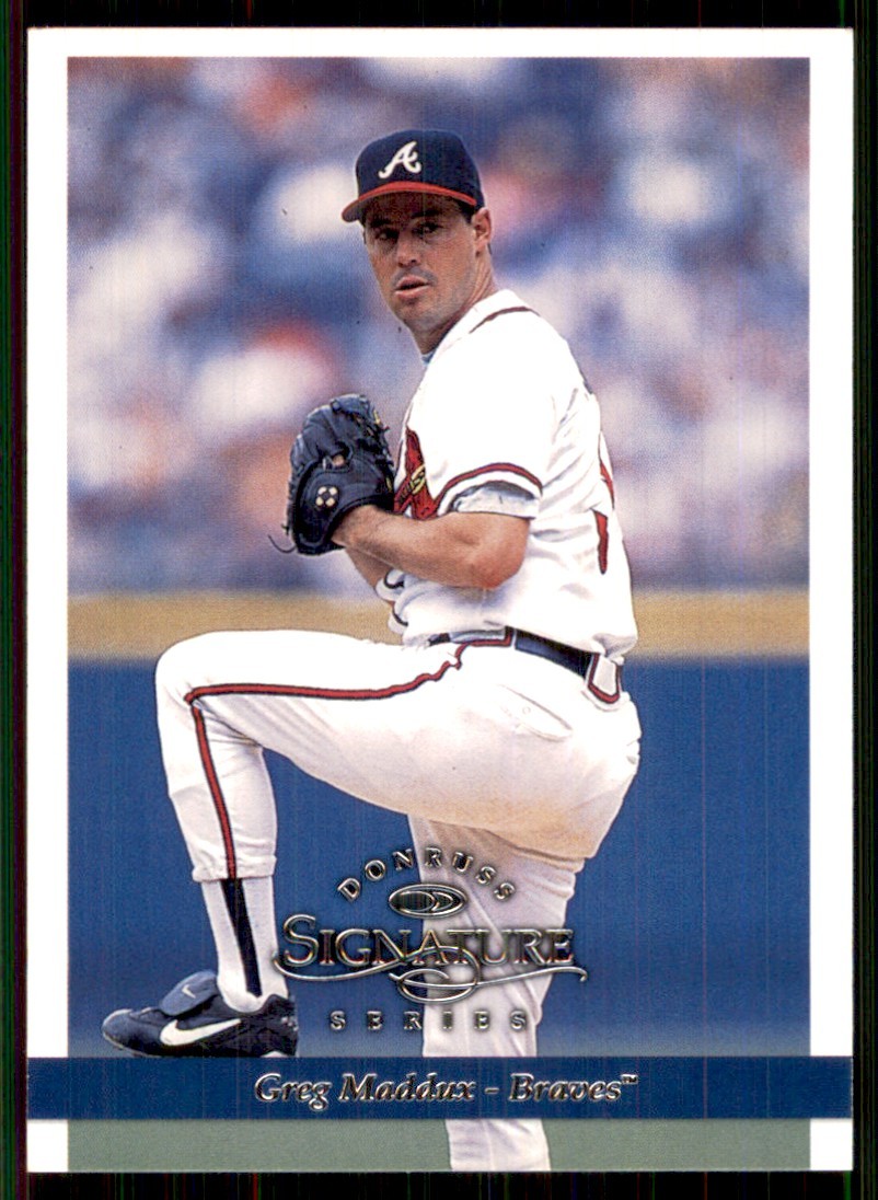 1997 Donruss Signature Series #8 Greg Maddux Atlanta Braves