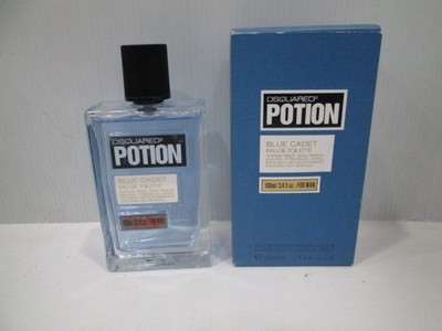 DSQUARED POTION BLUE CADET pour Homme Profumo Uomo Eau De Toilette 100ml Spray