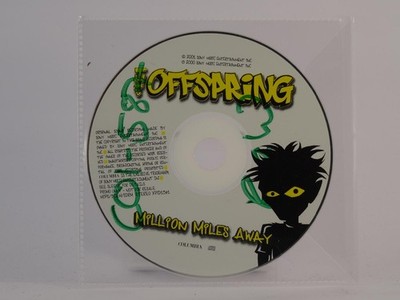THE OFFSPRING  MILLION MILES AWAY (Y1) 1 Track Promo CD Single including Plastic