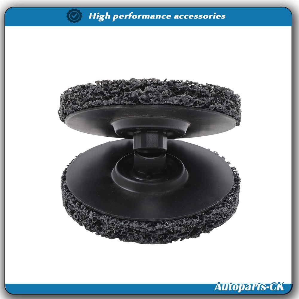 2 Pcs Spun-Fiber Discs 4-1/2" Paint Eater Discs for Rotating Palm Sander