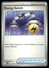 Energy Switch Mega Evolution 115/132 Common Pokemon Near Mint