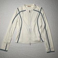 Vintage PRADA Zip Up Jacket Fashion Pre 2001 Biker Size Medium