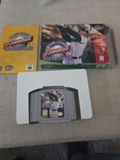 Major League Baseball Featuring Ken Griffey Jr. (Nintendo 64 1998) CIB Complete
