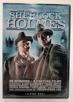 The Adventures of Sherlock Holmes: Complete Series (4 DVD Set) - Basil Rathb...