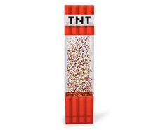 Minecraft TNT Block LED Glitter Motion Lamp 12 Inches