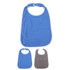 Adult Bib Adjustable Machine Washable Senior Dining Clothing