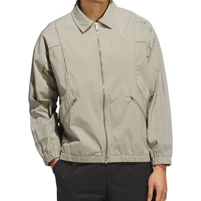 Adidas Men's Beyond Full-Zip Golf Jacket Lightweight Performance Outerwear, NEW