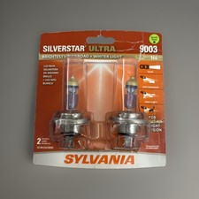 Sylvania Silverstar Ultra 9003 Hb2 H4 6055w Two Bulbs Head Light Dual Beam Lamp