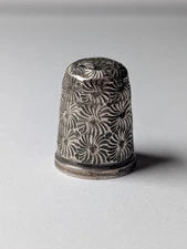 Vintage / Antique Sterling Silver Thimble | Weight: 3.08g