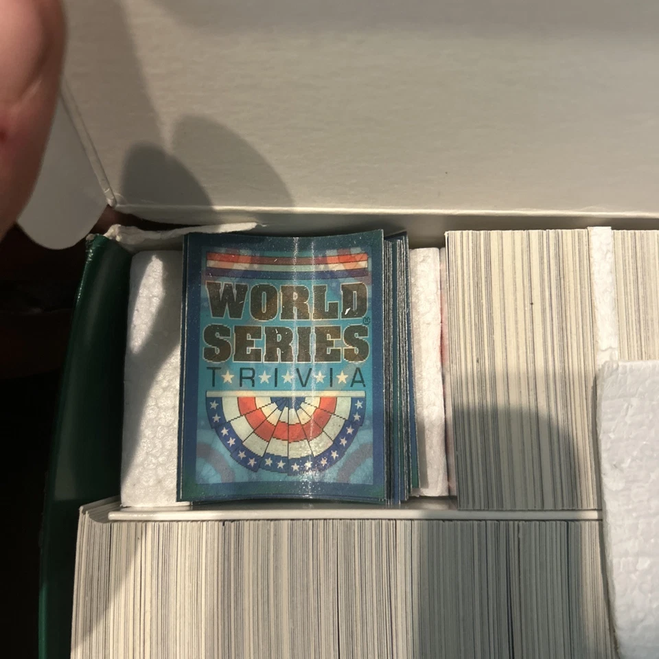 Juego de coleccionistas de béisbol de las Grandes Ligas 1991/900 tarjetas y 72 tarjetas de trivia Foto 4 de 4