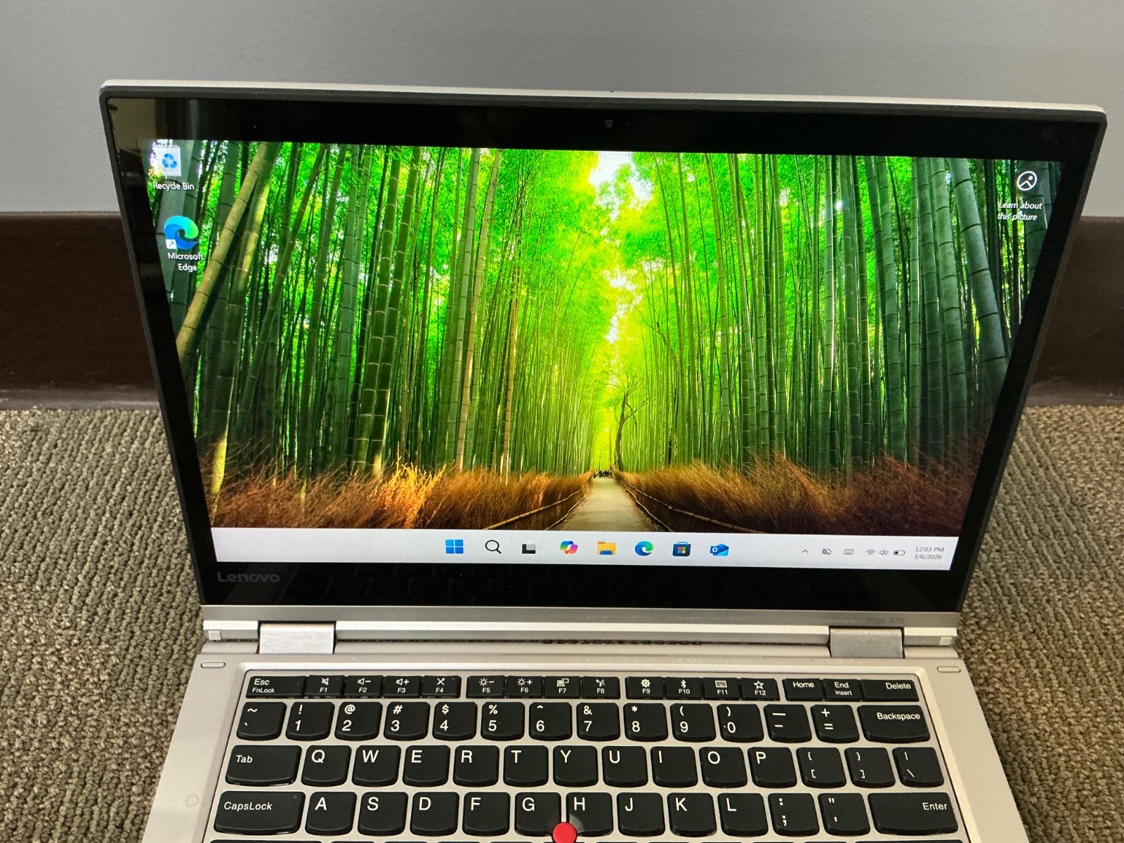 Lenovo ThinkPad Yoga 370, 14-Inch Laptop, with Intel Core i7-7500U, Windows 11 Pro