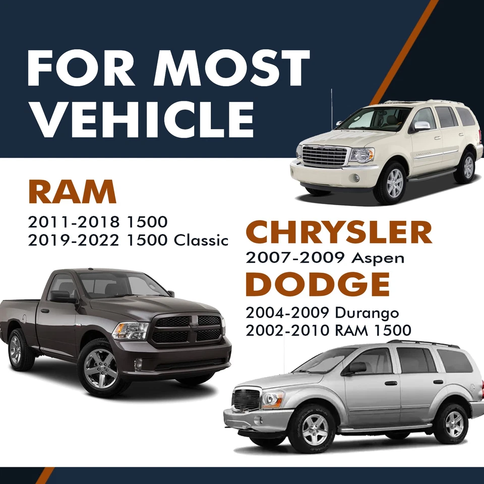 Set 4 Front 336mm-Rear 352mm Drilled Brake Rotors For 2004-2009 Dodge Durango - Image 2 of 4