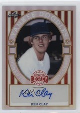 2024 Leaf A Bronx Legacy Silver Prismatic 25/35 Ken Clay #YD-KC1 Auto 13u1