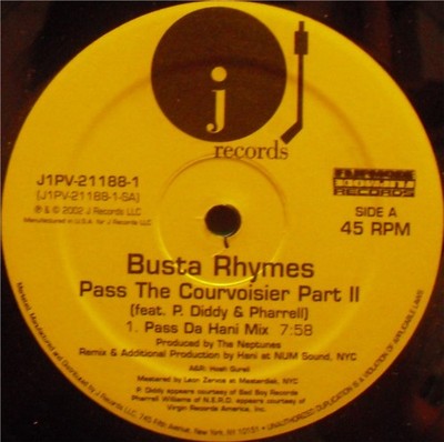 Busta Rhymes Feat. P. Diddy & Pharrell Williams - Pass The Courvoisier Part II (