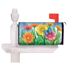 Gerbera Daisies Mailbox Cover