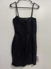 ASOS DESING ruched liner cami mini dress in black us sz 4