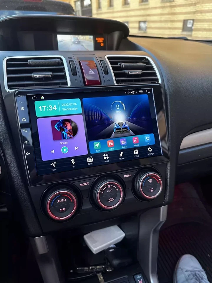 9" Android 13 For 2015-2018 Subaru Forester/XV/WRX Car Stereo Radio Carplay GPS - Image 2 of 4