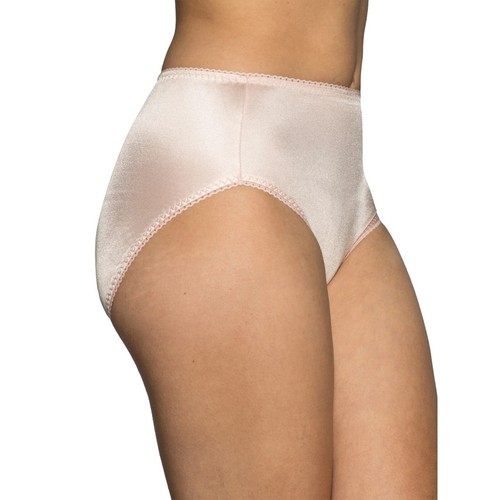 3-Pack Hi-Cut Panties Size M (6) Undershaper Light Control Smoothing Vanity Fair - Picture 7 of 9