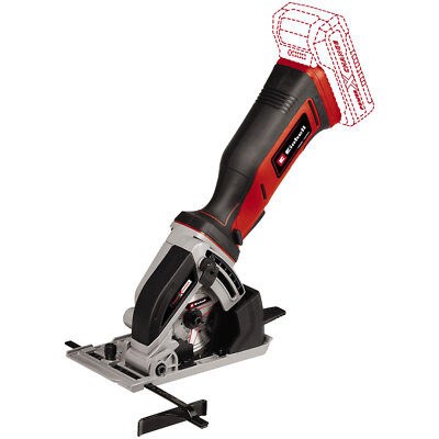 Einhell 4331100 Te-Cs 18/89 Li - Mini Circular Saw Only 18V Unit Clear