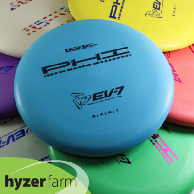 EV-7 OG FIRM PHI *pick your weight & color* Hyzer Farm disc golf putter