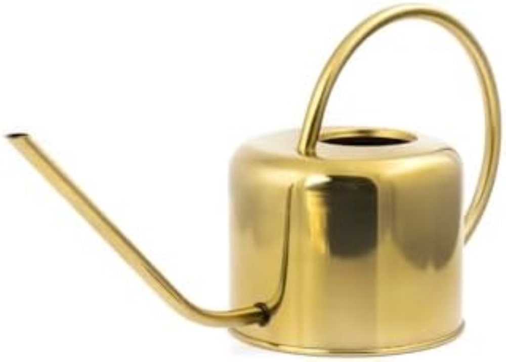 KIKKERLAND WC01 Annaffiatoio Vintage, Metallo, Oro, 1 EA