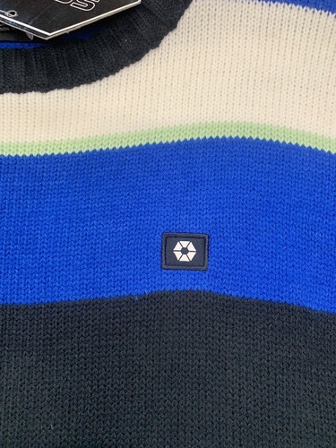 Y2K Vintage SouthPole Sweater Youth Boys Stripe Skater Hip Hop Urban NEW M, Lrg - Picture 2 of 5