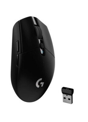LOGITEC G305 LIGHTSPEED WIRELESS GAMING MOUSE - HERO SENSOR - SENSIB. 12'000 DPI