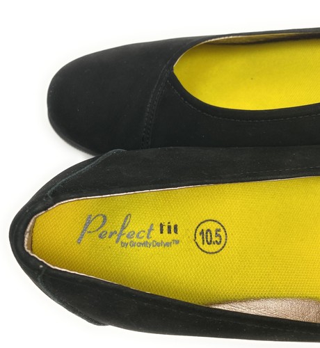 Gravity Defyer Perfect Fit Black Suede Womens Shoe Size 10.5 - Picture 5 of 7