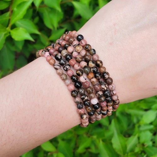 4mm-10mm Natural Gemstone Beaded Stretch Bracelet Crystal Healing Reiki Gifts - Picture 135 of 440