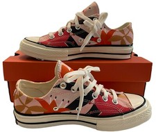 Converse Womens Chuck 70 Low 'Floral Print' Orange/Pink/Egret 568376C 6.5M NIB
