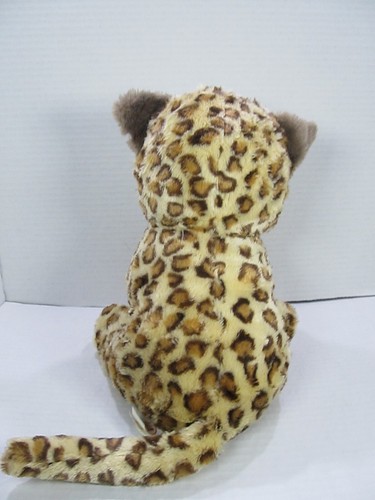 Winkeez Endangered Dolgan Spotted Leopard Plush 10" 2017 Sparkle Eyes - Picture 5 of 8