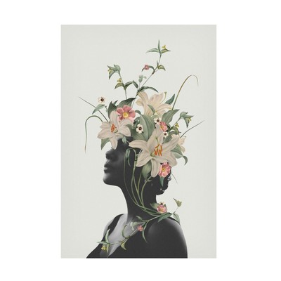 Trademark Fine Art Canvas Wall Art - Frida Floral Studio 'Lily flower' Wall A...