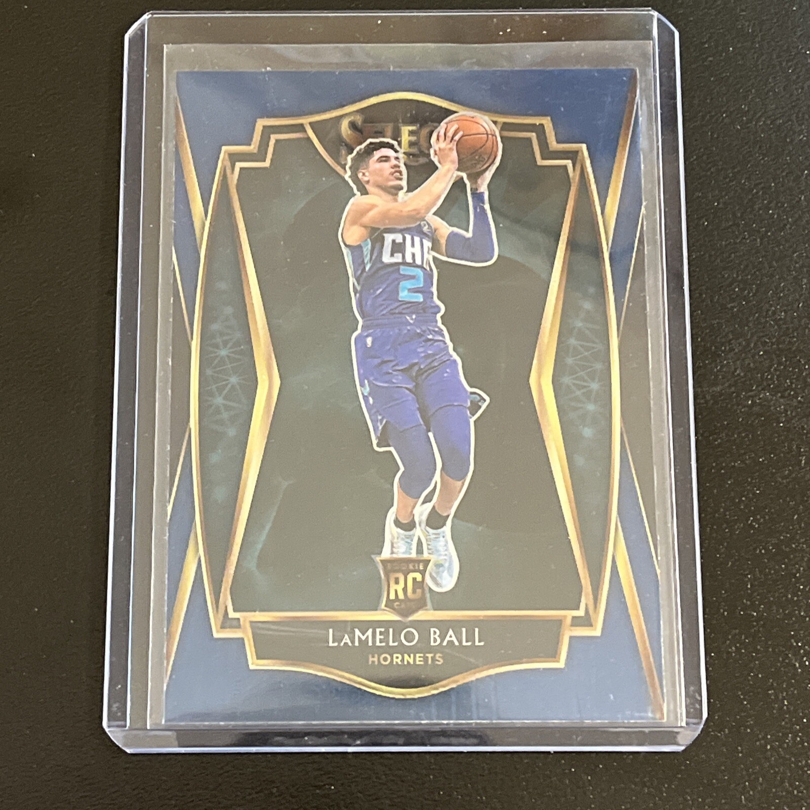 2020-21 Select LaMelo Ball Premier Level Silver Prizm Rookie RC #183 Hornets