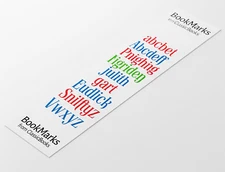 250 Custom Printed Bookmarks 2 SIDED Personalized Book Mark 2"x7"