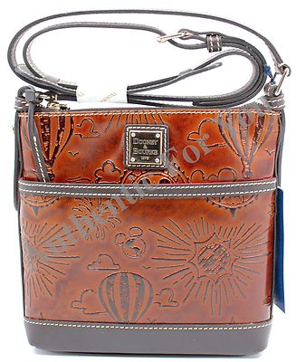 NEW Disney Dooney & Bourke Vacation Club Sketch Leather Crossbody  