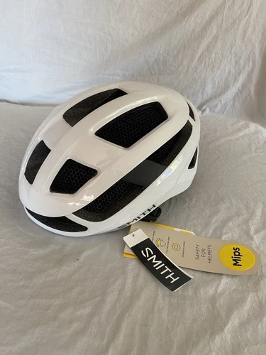 Smith Trace MIPS Road Cycling Helmet Adult Small Gloss White - New with Box