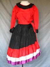 Cinco de Mayo Dress Cuban Carmen Miranda Pirate Latin Mexican 2 Piece