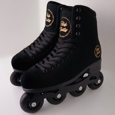 Inline Skates Rollerblades Rollerskates Black UK Size 3 Womens Adults Childrens