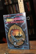 Vintage Prismatic Laser Axent 5" Decal Car Sticker Chroma Graphics Scorpion