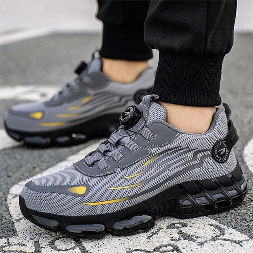 Neue Leichte Arbeitsschuhe Sicherheitsschuhe Stahlkappe S3 Sport Sneaker Herren - Bild 18 von 25