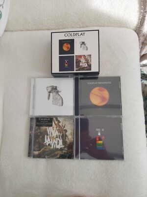 4 CD Catalogue Set: Parachutes/A Rush of Blood to the Head/X&Y/Viva La Vida...