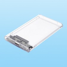 Bo?tier de disque dur externe SSD USB 3 0Type C 2 5 fin et transparent