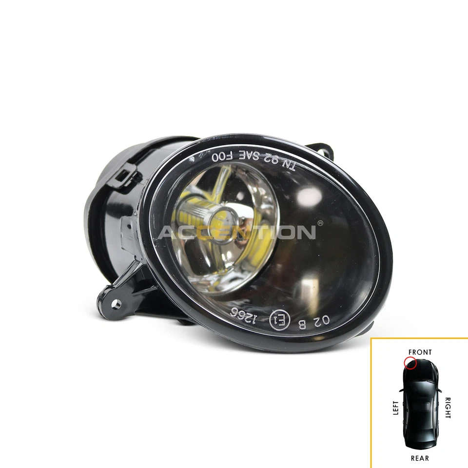 LED Fog Light Fog Lamp For For Audi A6 C5 2003 2004 A6 C5 S6 Quattro 2002-2005 - Image 3 of 4
