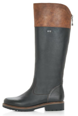 Remonte R6581-02 Schwarz Gr. 42 Damen TEX Hochschaftstiefel UVP:149,90  (S/921)