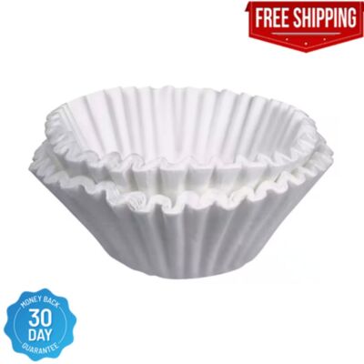 BUNN 12-Cup Commercial Coffee Filters (20115.000), 1000 Count, White