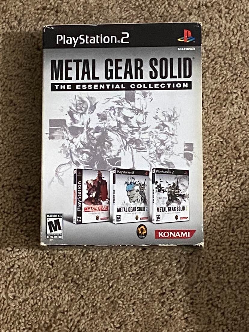 METAL GEAR SOLID - The Essential Collection Playstation 2