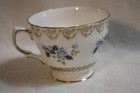 Vintage Colclough Pattern #8246 Blue Daisy Design Teacup & Saucer — photo 3