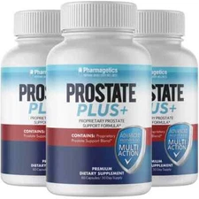 Prostate Plus+ Prostate Support Formula - Supplement - 3 Bottles