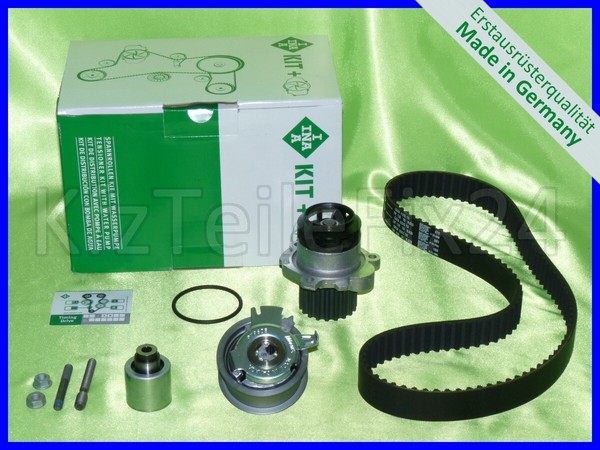 INA Zahnriemen Satz INA Wasserpumpe VW Polo Lupo Audi A2 Seat Ibiza 1.4 1.9 TDI-image